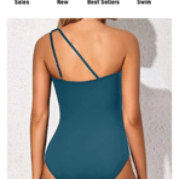 SheCurve One Shoulder One Piece Swimsuit Size L - Picture 3 of 7